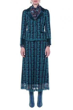 Macrame Fitted Jacket