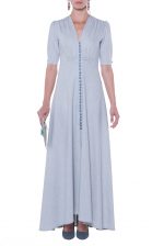 Bottoncino Well Blue Dress