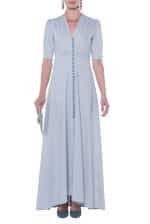 Bottoncino Well Blue Dress