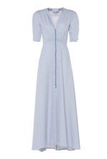 Bottoncino Well Blue Dress