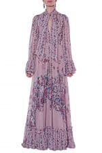 Georgette Printed Flowers Dress