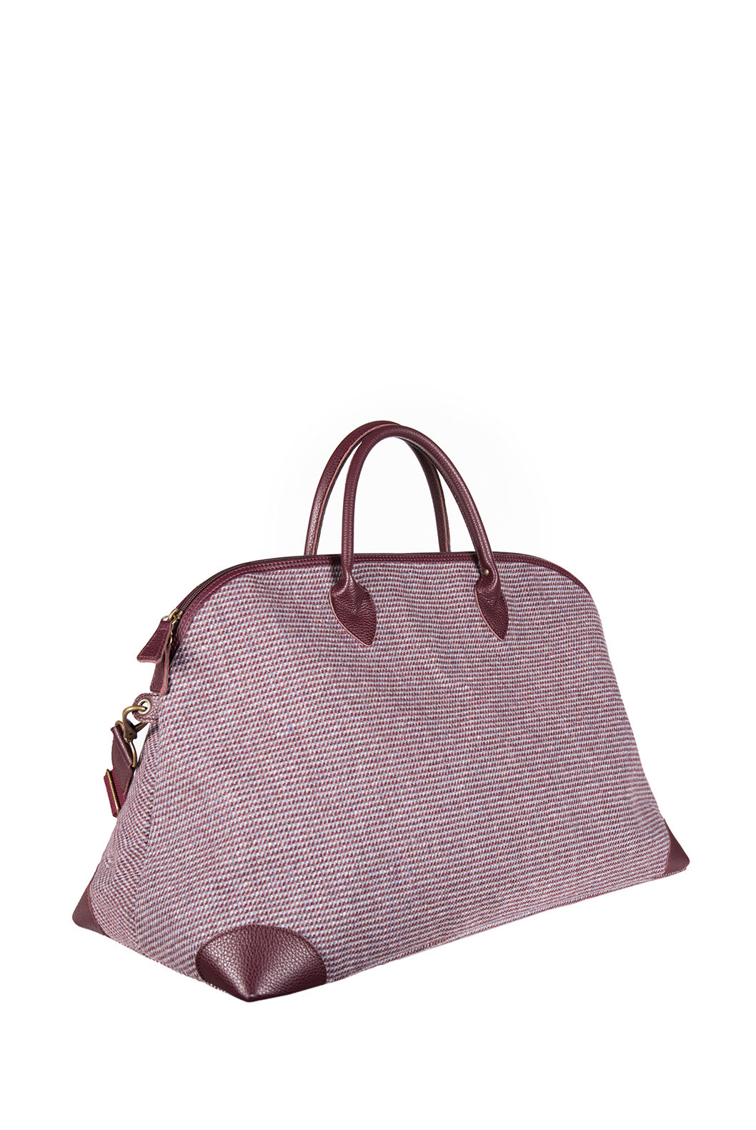 Luisa Beccaria  Wool Weekend Bag In Collaboration With My Style Bags