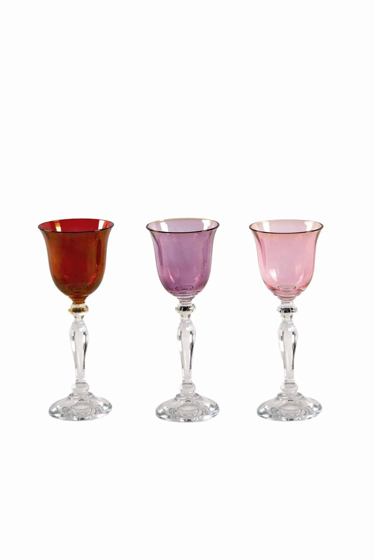 Modern Colored Drinking Glasses Set | Luisa Beccaria