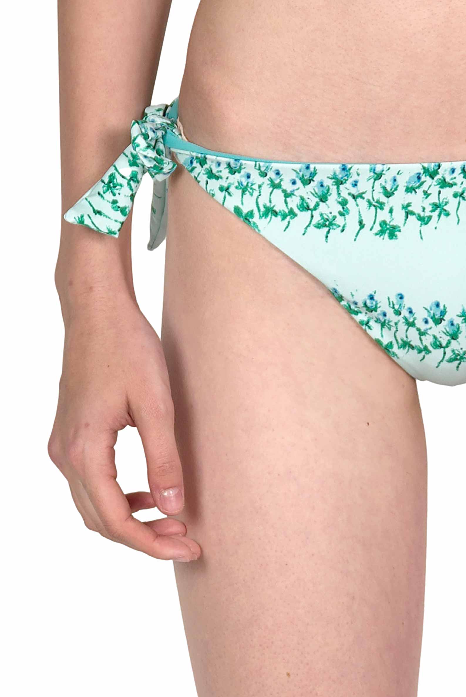 A High-Waisted Thong Bikini Bottom: Monday Swimwear Capri Thong