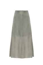Green Suede Skirt