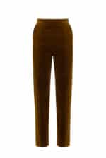 Velvet Cigarette Pants