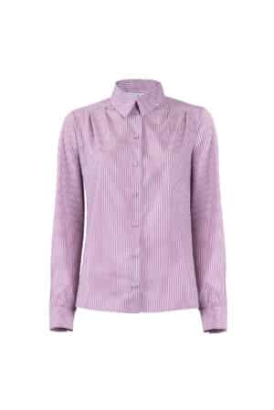 Shirt In Striped Cotton