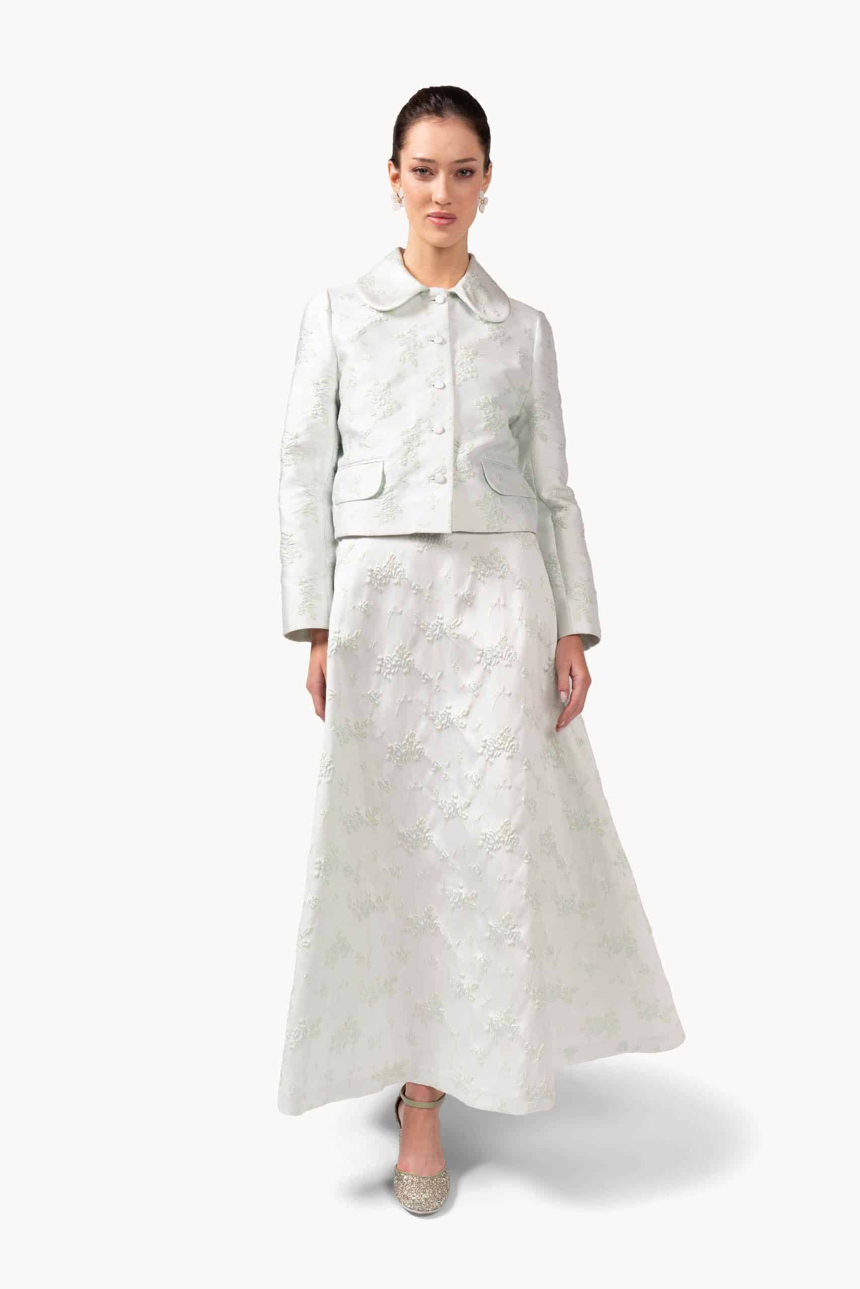 Brocade Long Skirt - Image 5